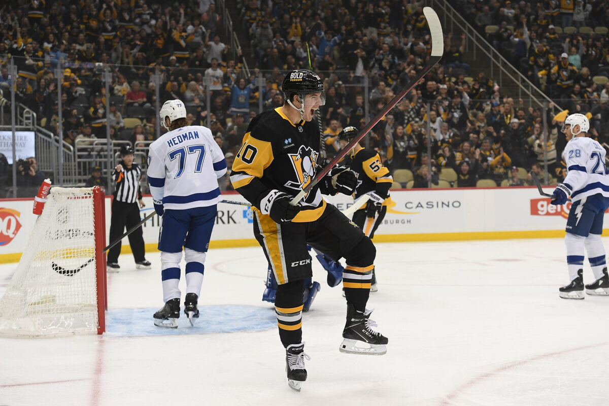 February 23, 2019 Pittsburgh Penguins Stadium Series First Period