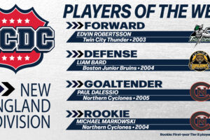 NCDC 2023-24 New England Division Players Of The Week