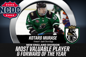 #NCDCAwards: South Shore Kings’ Kotaro Murase Named New England Division 2023-24 MVP And Forward Of The Year