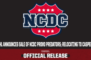 USPHL Announces Sale Of NCDC Provo Predators; Relocating To Casper, Wyoming